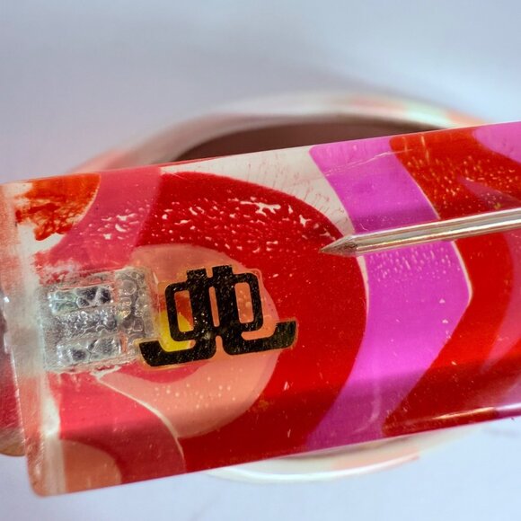 Jennifer Lopez Floral Eyewear Frames Oval Red Pink  JLO Logo Luxury Sunglasses - Picture 10 of 15